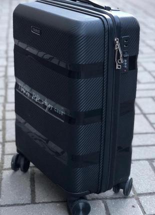 Малый чемодан tourist черный2 фото