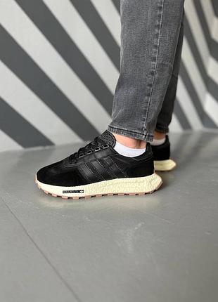 Кроссовки adidas deerupt runner zozo pants women wear shoes core black