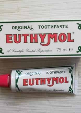 Euthymol 75 ml зубна паста1 фото