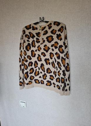 Леопардовая кофта2 фото
