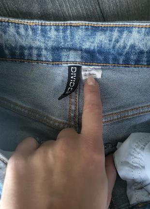 Крутые джинсы женские h&amp;m мм, высокая посадка8 фото
