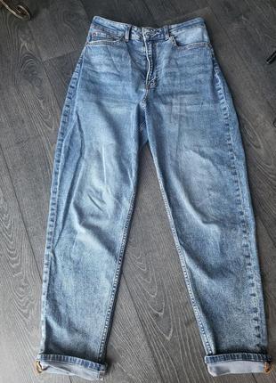 Крутые джинсы женские h&amp;m мм, высокая посадка2 фото