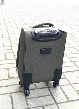 Малый чемодан vings зеленый3 фото