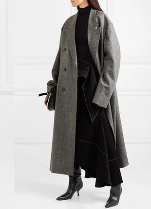 Кожаные сапожки на большую голень каблук киттон хил