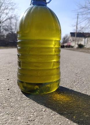 Домашний подсолнечное масло нерафинированное 5 л с запахом