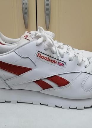 Кросiвки reebok classic leather white fy94043 фото