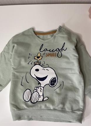 Світшот , кофта, кофтинка george , snoopy2 фото