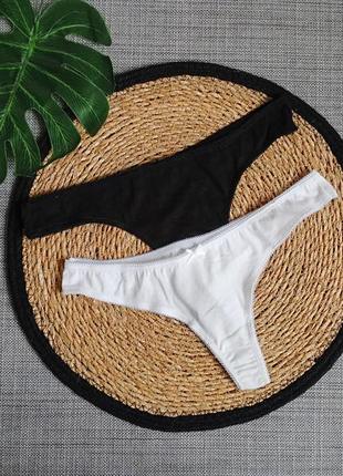 199
новые, женские трусики танга primark, 2 ед
📍р. 40/42.