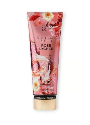 Парфюмированный увлажняющий лосьон victorias secret rose lychee