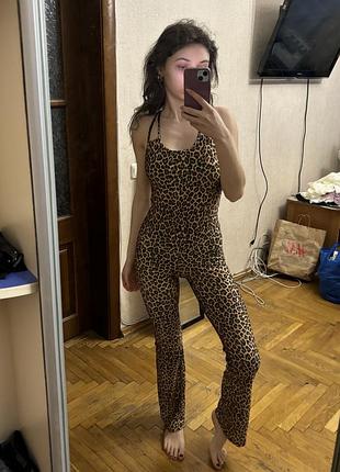 Комбінезон леопардовий