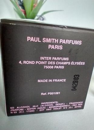 Paul smith women paul smith миниатюра 5мл