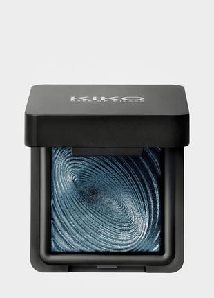 Kiko water eyeshadow пігментовані mac inglot nyx насичені блискучі темні сині тіні