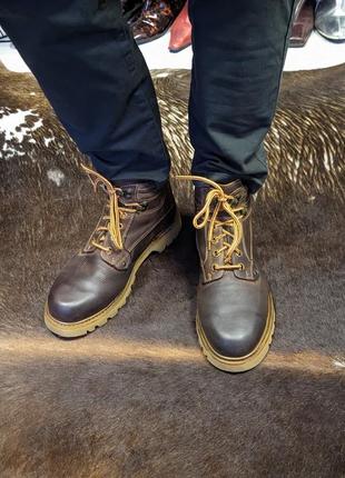 Мужские ботинки landrover темно коричневые, состояние отличное 🤎
45 размер