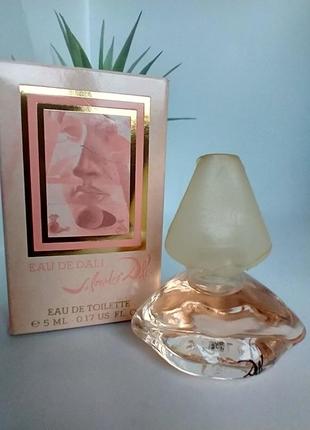 Salvador dali eau de dali миниатюра винтаж 5мл