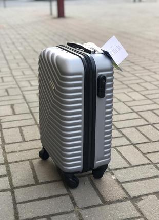 Малый чемодан kaiman серебристый s2 фото