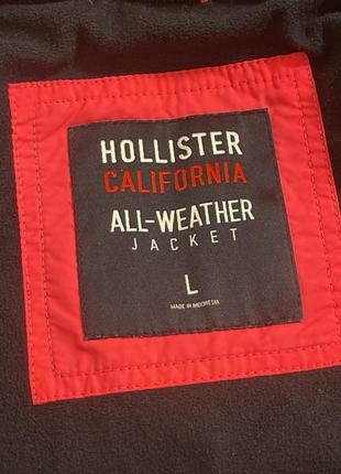 Куртка hollister на флисе l- m демисезон6 фото