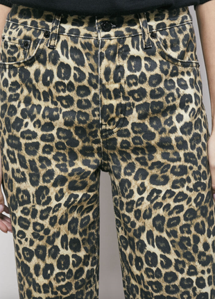 Леопардові джинси1 фото