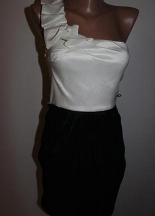 Сity studio чорно біле плаття