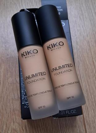 Тональная основа kiko milano instamoisture foundation spf 50,30, 30 мл3 фото