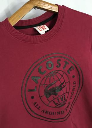 Свитшот кофта lacoste2 фото