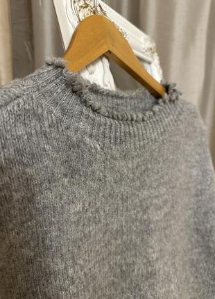 Серый свитер2 фото