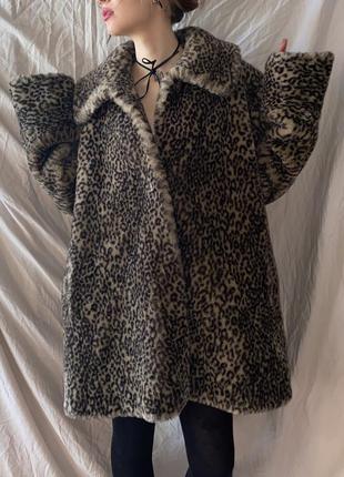 Леопардове пальто3 фото