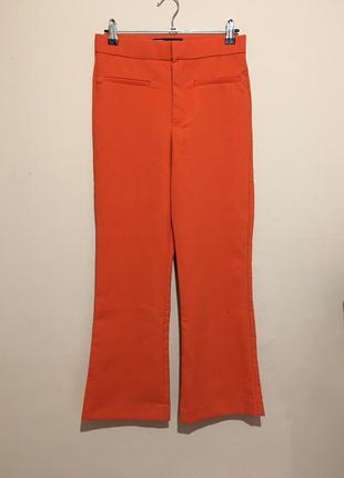 Штаны zara mini flare trousers - s7 фото