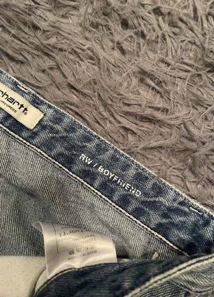Carhartt стильные джинсы boyfriend fit baggy7 фото