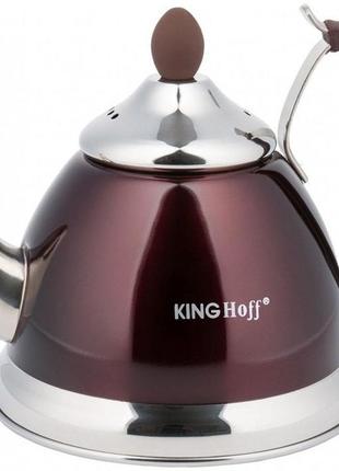 Заварочный чайник kinghoff kh-3762 1 л4 фото