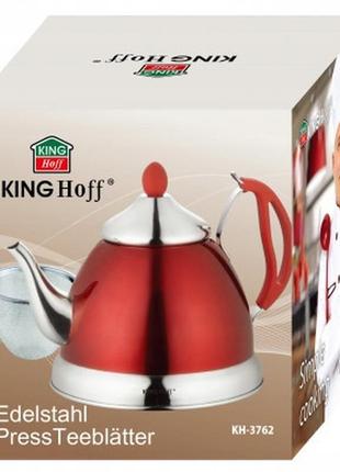 Заварочный чайник kinghoff kh-3762 1 л9 фото
