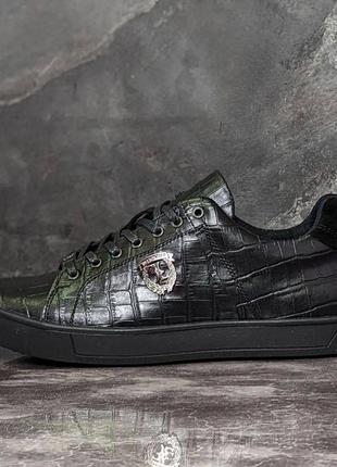 Шкіряні кросівки billionaire
