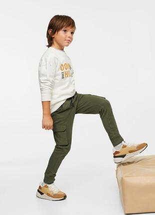 Спортивные штаны карго mango 152 см (11-12 лет)3 фото