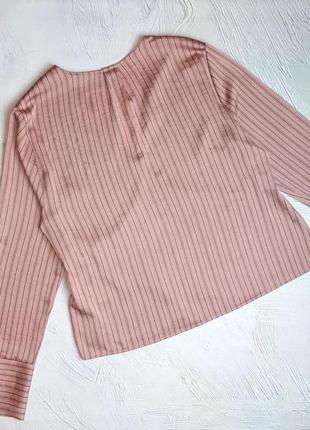 💝2+1=4 ошатна ніжна рожева блуза блузка topshop, розмір 50 — 522 фото