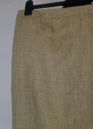 Снижка дня!!винтажная юбка шелк+лен от signature3 фото