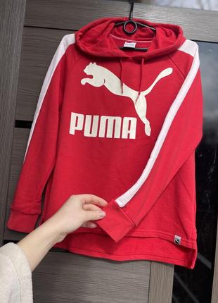 Красная спортивная кофта puma3 фото