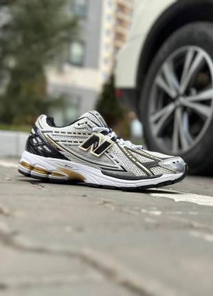 New balance 1906r white metallic gold homme9 фото