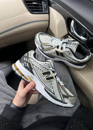 New balance 1906r white metallic gold homme