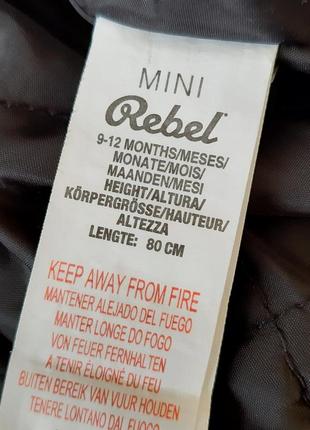 Стильная демисезонная курточка rebel 80 размера.5 фото