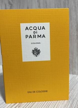 Acqua di parma colonia edc 1.5 ml1 фото