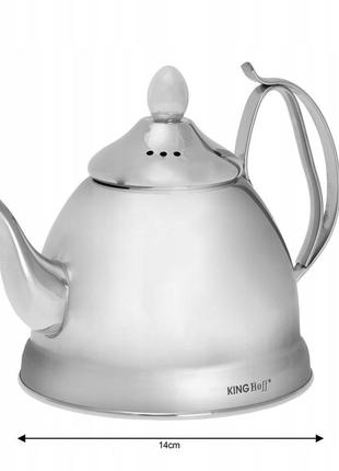 Заварочный чайник kinghoff kh-3761 1 л2 фото