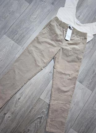 Zara брюки из микро вельвета (s)2 фото
