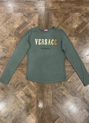 Лонгслив, реглан, кофта versace jeans