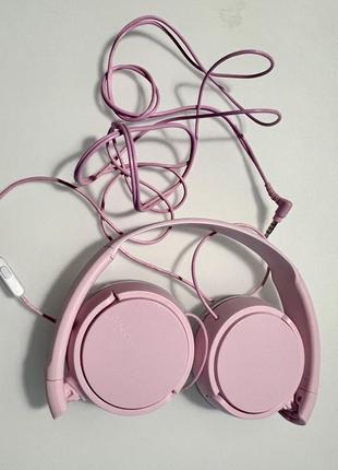 Навушники провідні sony mdr-zx110 pink