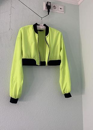 Бомбер zara