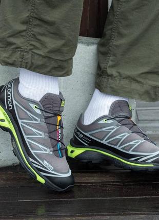 Кроссовки salomon xt-6 grey\salt 4
