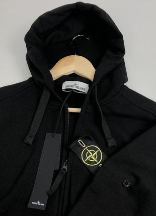 Stone island crewneck zip hoodie2 фото