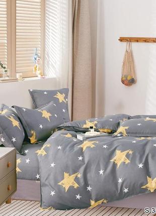 Очень красивое постельное белье звезды- сатин, все размеры пошива