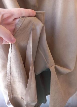 Замшевая юбка юбка под замш трапеция максы мыды длинная cotswold крупнобритания8 фото