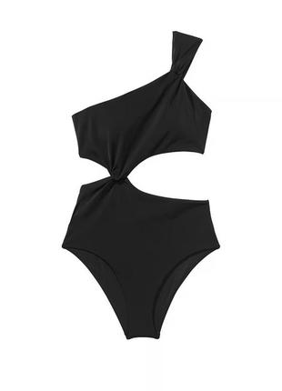 Слитный купальник victoria's secret twist monokini swimsuit black3 фото