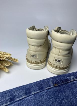 Ботинки кожаные ugg сша5 фото